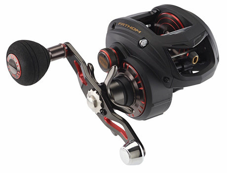 NEW Penn FATHOM Low Profile High Speed Baitcast Reel FTH300LPHS + Free Braid