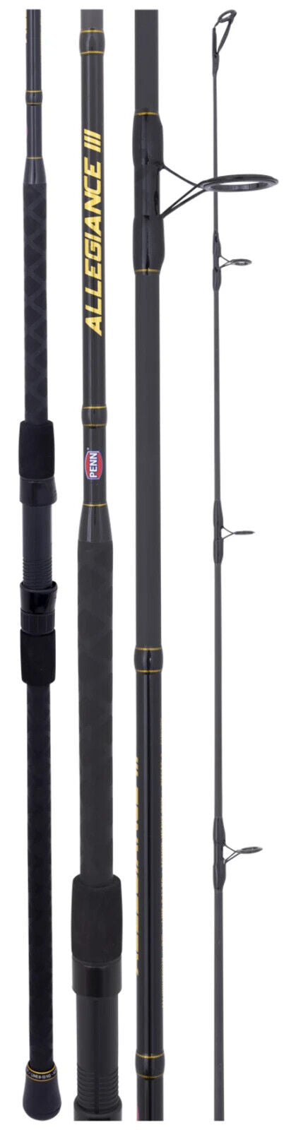 Penn Allegiance III Surf Beach Series 2 Piece Spin Fishing Rod 10' 10-15kg 1002