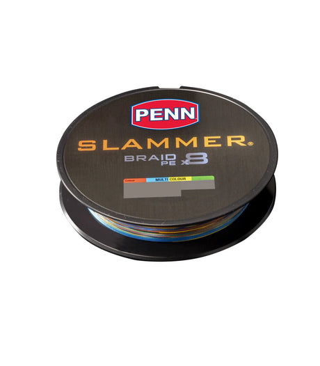 Penn Slammer Braid X8 15 LB 400 M 0.19mm Multicolour PE2