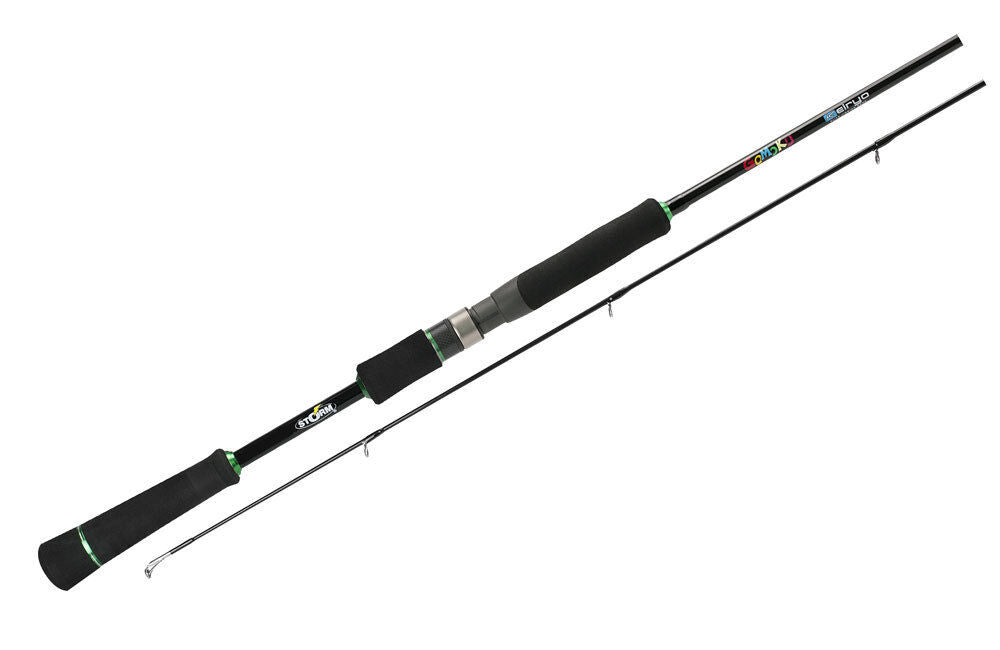 Storm Gomoku Nero ERITO 6' 1 Piece PE 0.8-1.5 Micro Jigging Overhead Light Rod