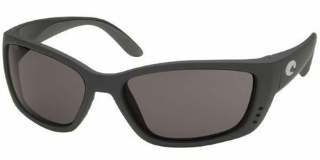 Costa Del Mar FISCH Matte Black Gray Sunglasses 580P Poly FS 11 OGP