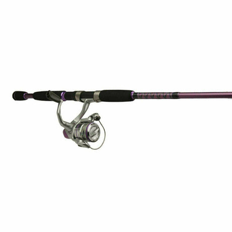 NEW RAPALA Femme Fatale Purple 662SPL Light Spin Rod & Reel Combo 2 Piece 3-5kg