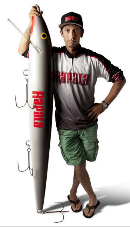 Rapala 6 Foot Giant Silver Hard Body Lure - LIMITED EDITION