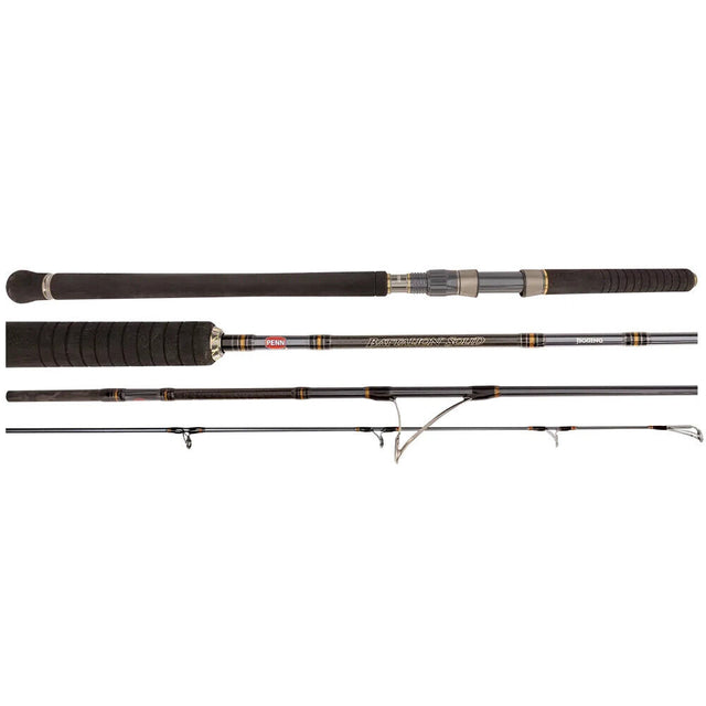 PENN Battalion Solid OFFSHORE Spin Fishing Rod 802SPH - 8'' PE 5-6 / 2 Piece