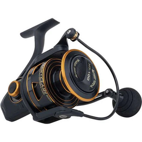 Penn Clash 6000 Spinning Fishing Reel Black/Gold - 1366183
