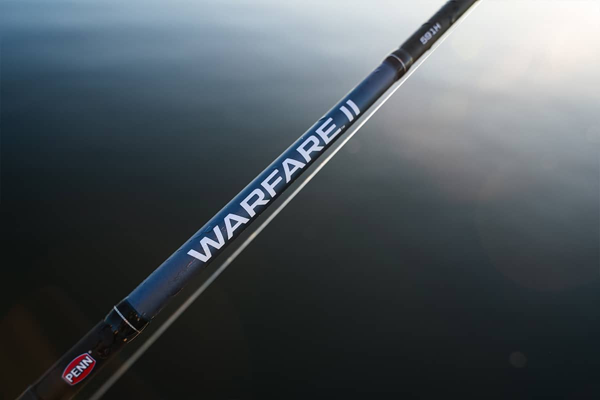 PENN Warfare II Combo - Lightweight Graphite Frame with HT-100 Drag