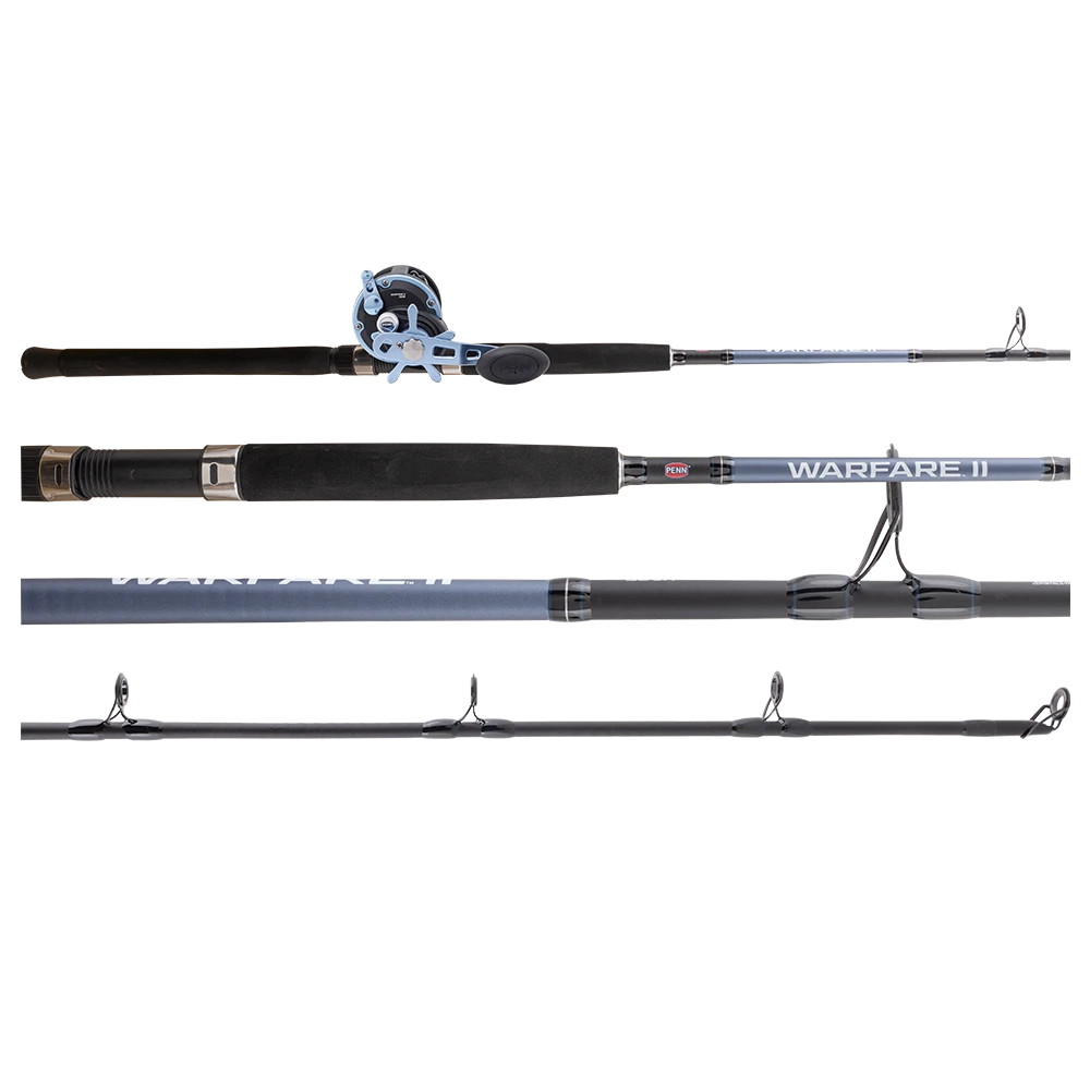 PENN Warfare II Combo - Lightweight Graphite Frame with HT-100 Drag