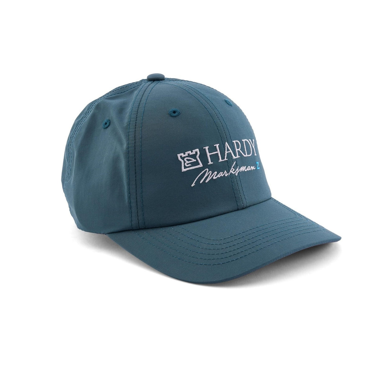Hardy Marksman Z Tech Performance Cap - Gulf Blue, UV & Stain Resistant