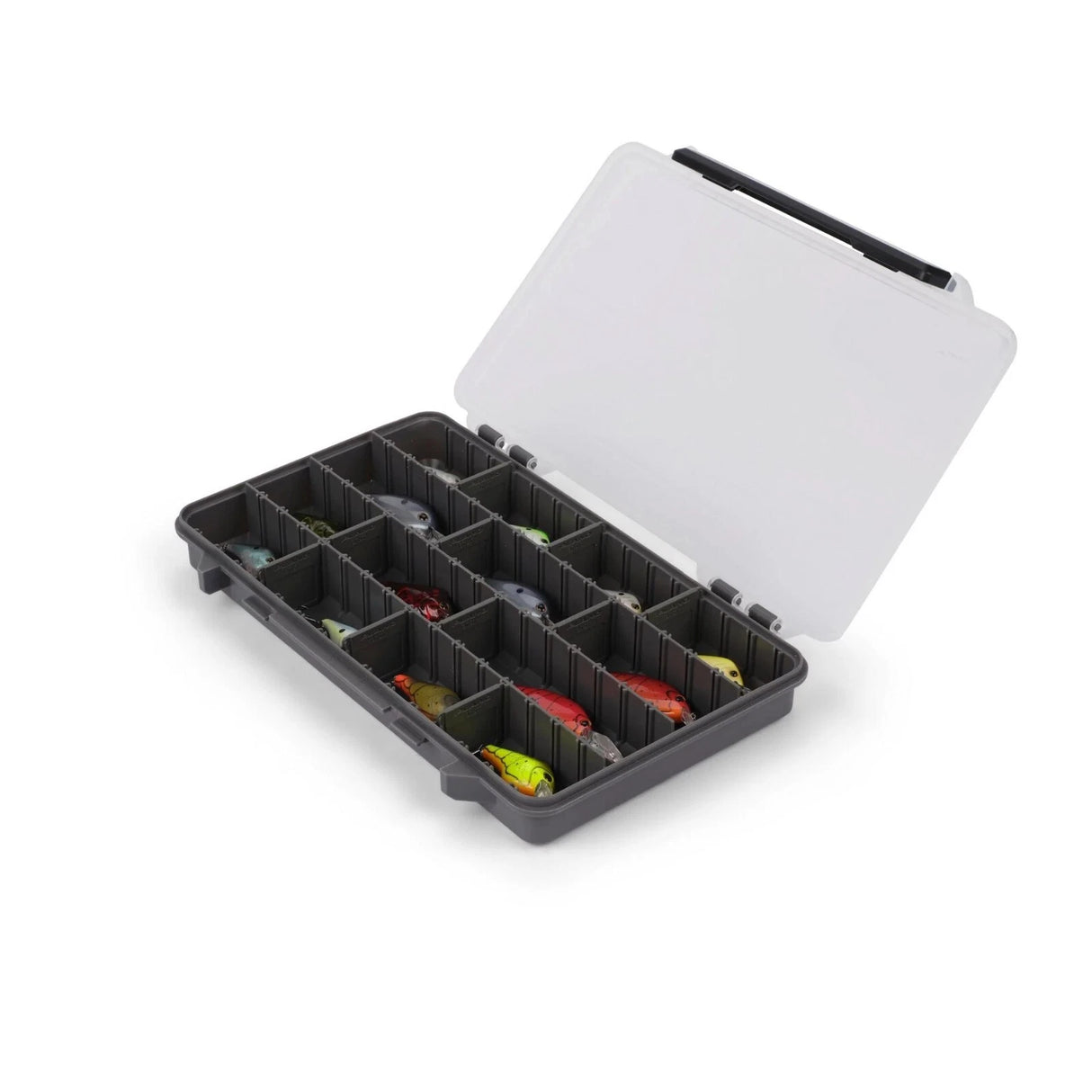 Plano StowAway® 3700™ Tackle Box – Adjustable, Corrosion Resistant, Clear Lid