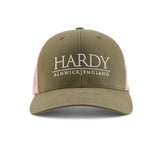 Hardy Flexfit 110 Trucker Cap – Olive, 6 Panel, Adjustable Snapback