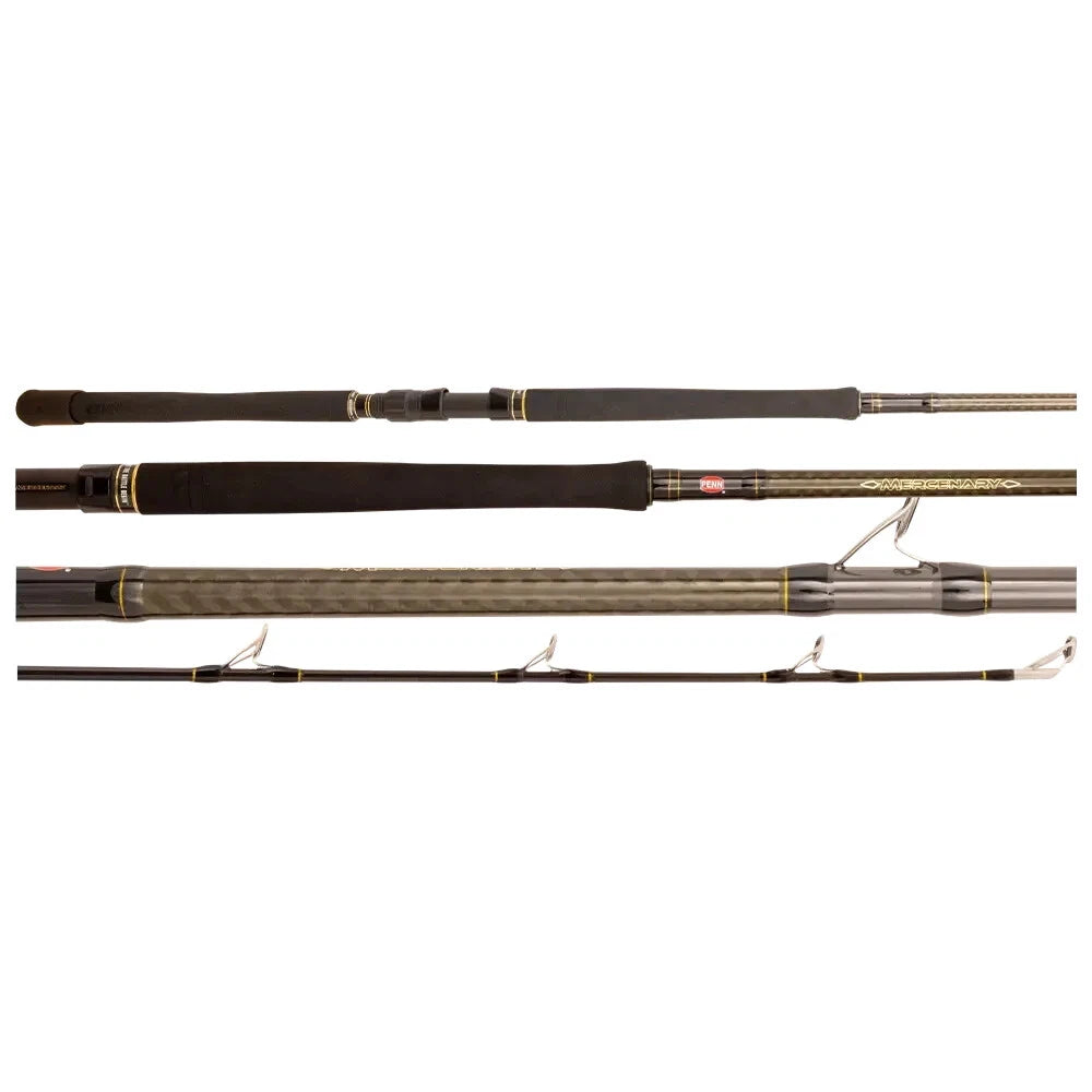 PENN Battalion Inshore Spinning 712ML – 7'1", 3–6kg, Fuji Alconite Guides, EVA Grip